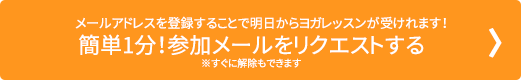 簡単1分！メールアドレスを登録する
						※すぐに解除もできます